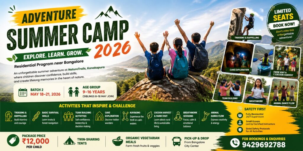 Adventure Beyond Limits: Summer Camp 2026 Near Bangalore for Young Explorers
