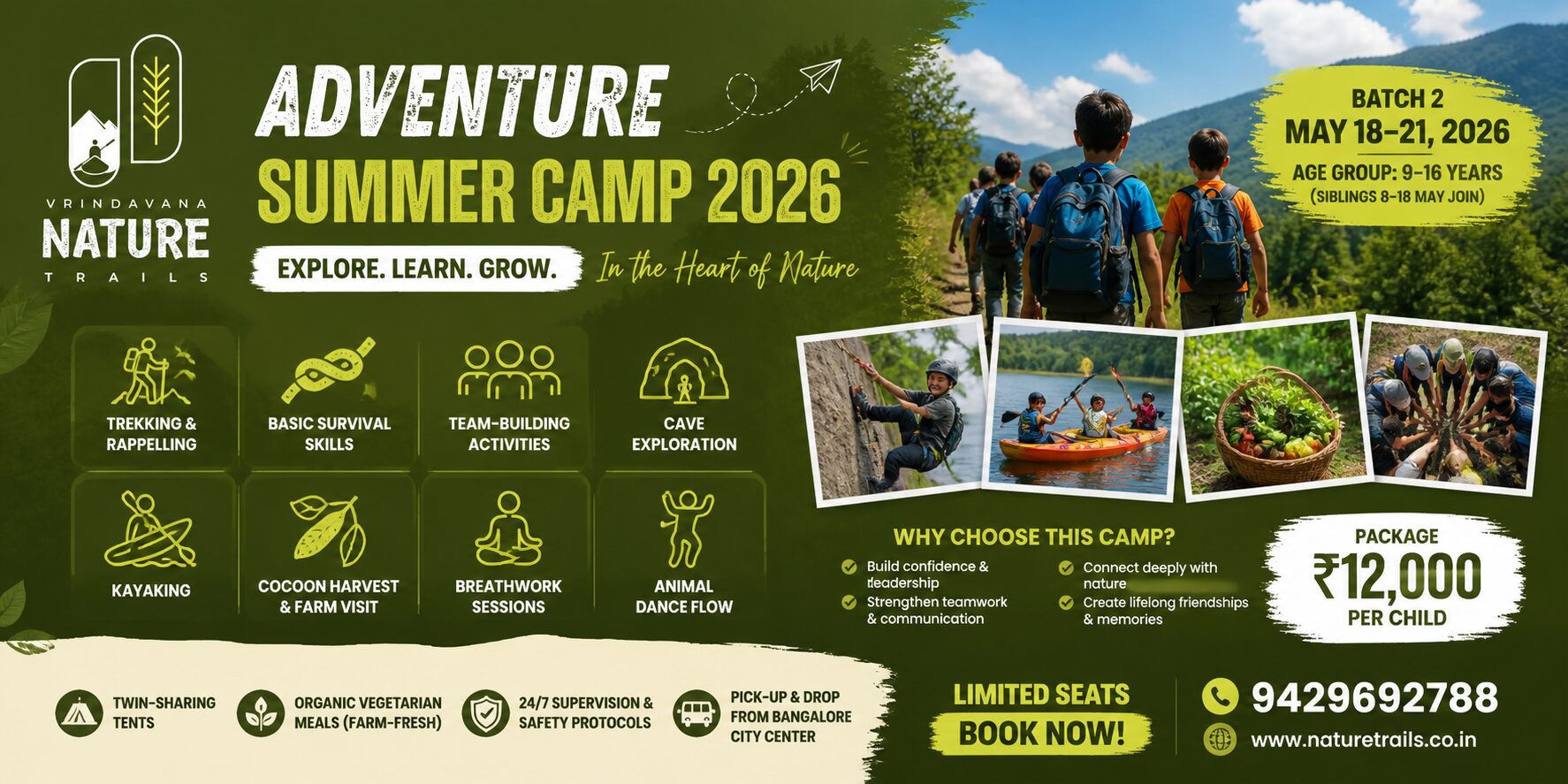 Residential Summer Camps in Bangalore