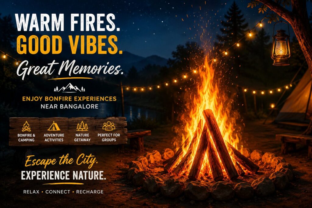 bonfire near Bangalore